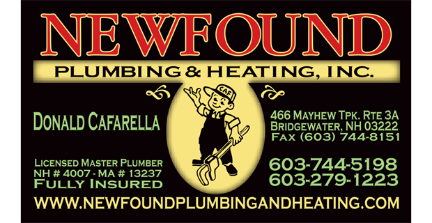 THANK YOU NEWFOUND PLUMBING FOR SPONSORING!